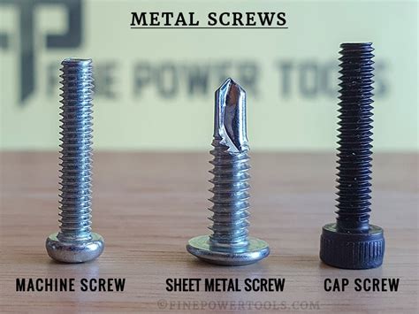 sheet metal screw vs machine screw|sheet metal to wood screws.